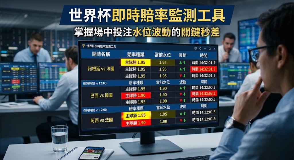 掌握場中投注水位波動的關鍵秒差
